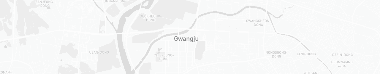 Map of Gwangju
